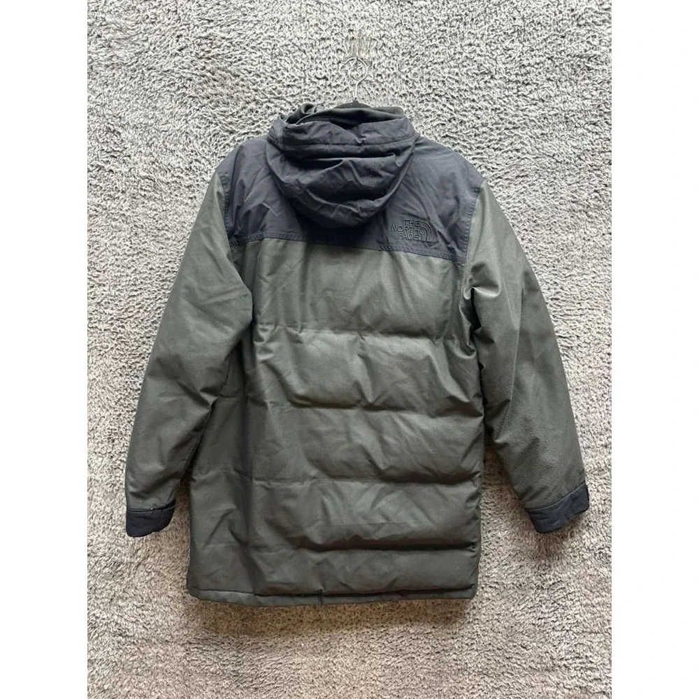 The North Face Biggie‎ McMurdo Down Parka Jacket Moss Green Black Mens Size L
